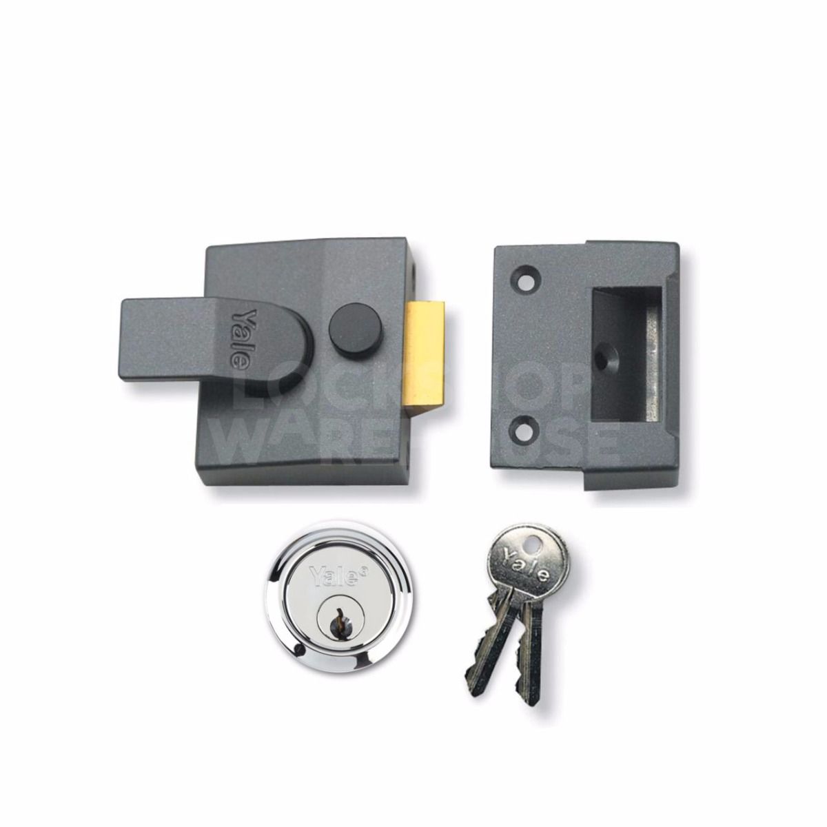 Dimensions Image: Yale 84 Nightlatch 40mm