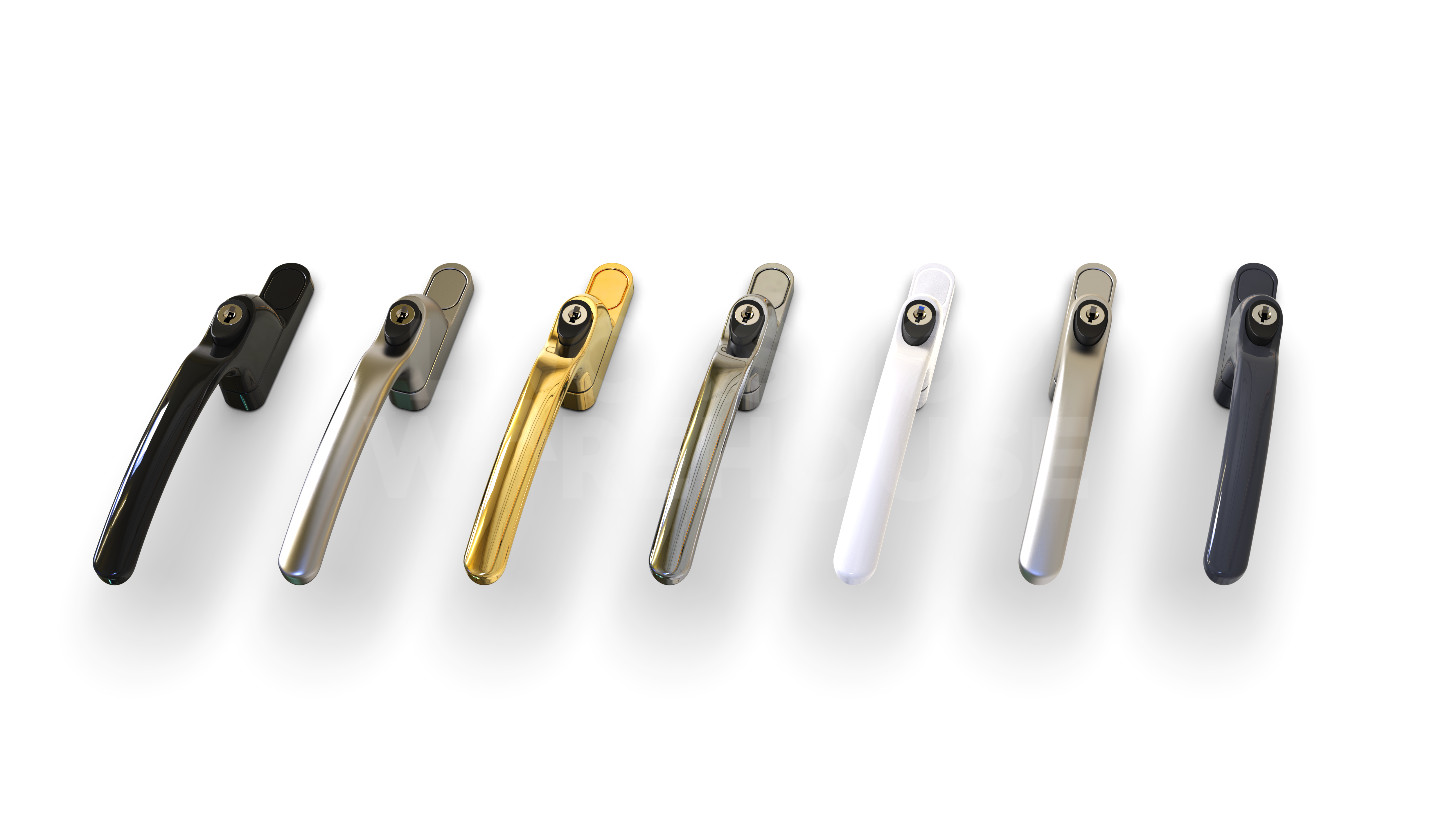Ultion Sweet Inline Window Handle | Lockshop Warehouse