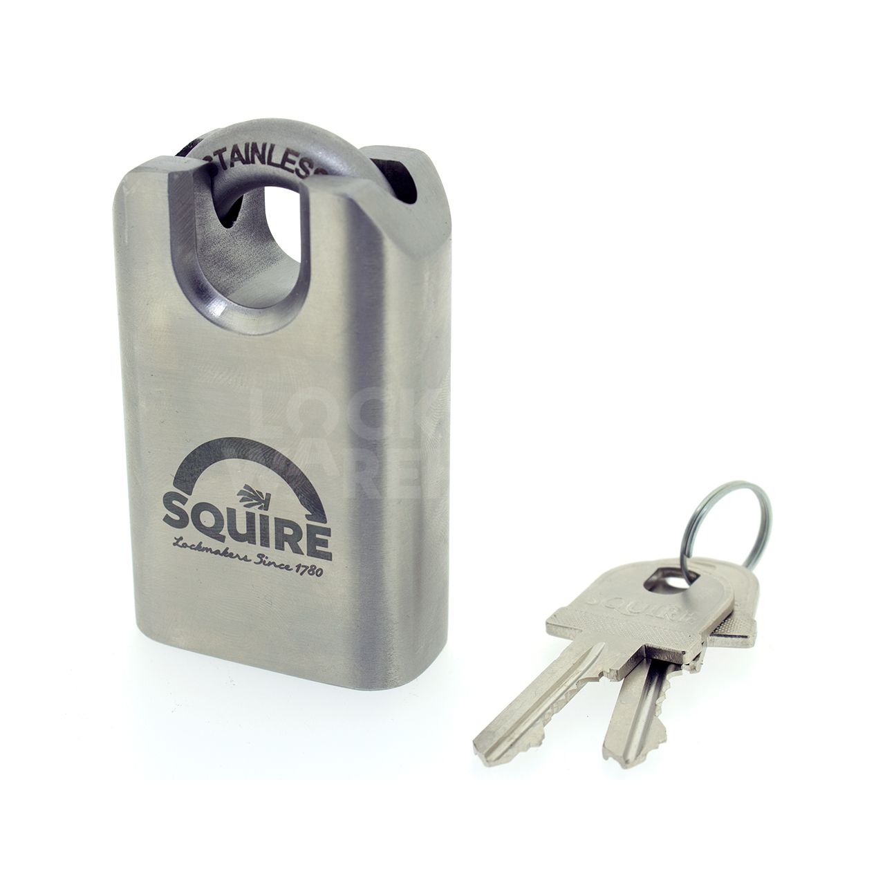 SQUIRE Stronghold® ST50CS - Closed Shackle - Stainless Steel Padlock
