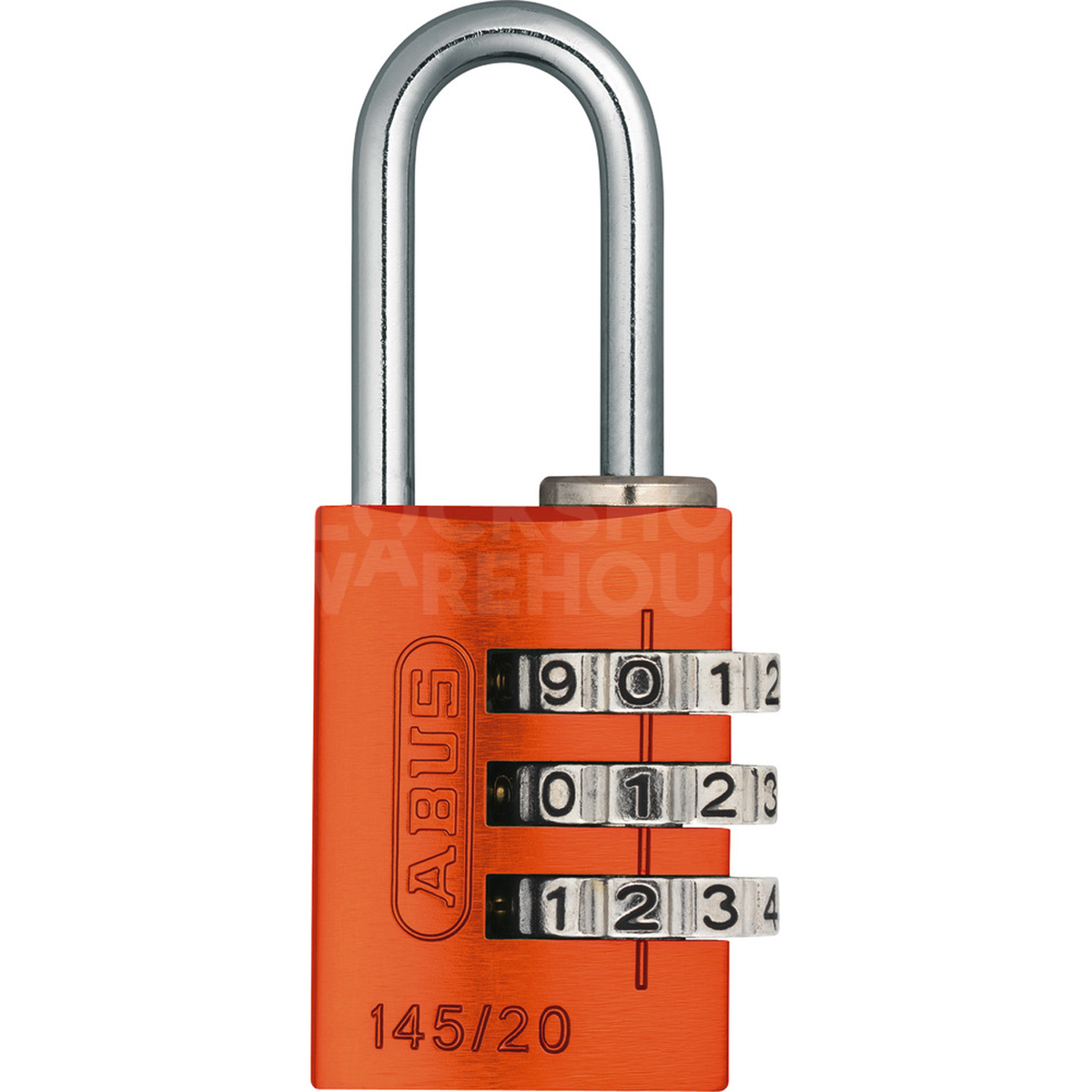 Gallery Image: ABUS 145/20 Aluminium Combination Padlock