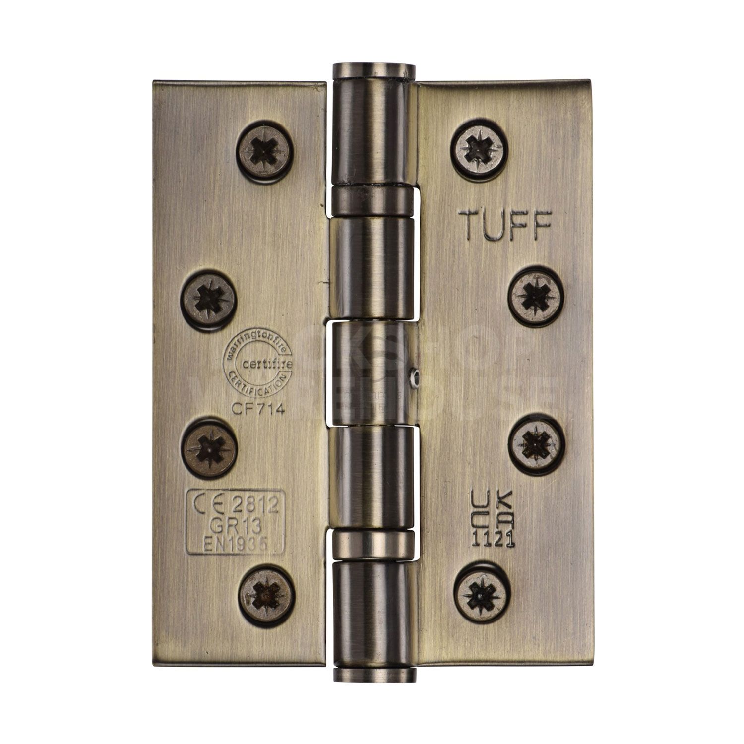 Traditional Stainless Steel Line Hinge SS-4X3 by M Marcus
