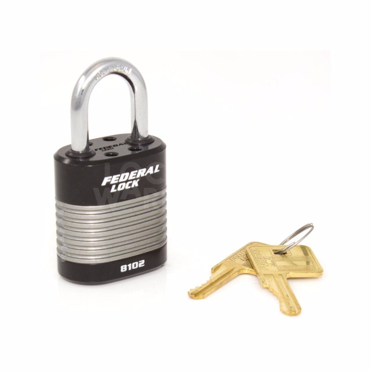 Gallery Image: Federal FD8102 Laminated Padlock