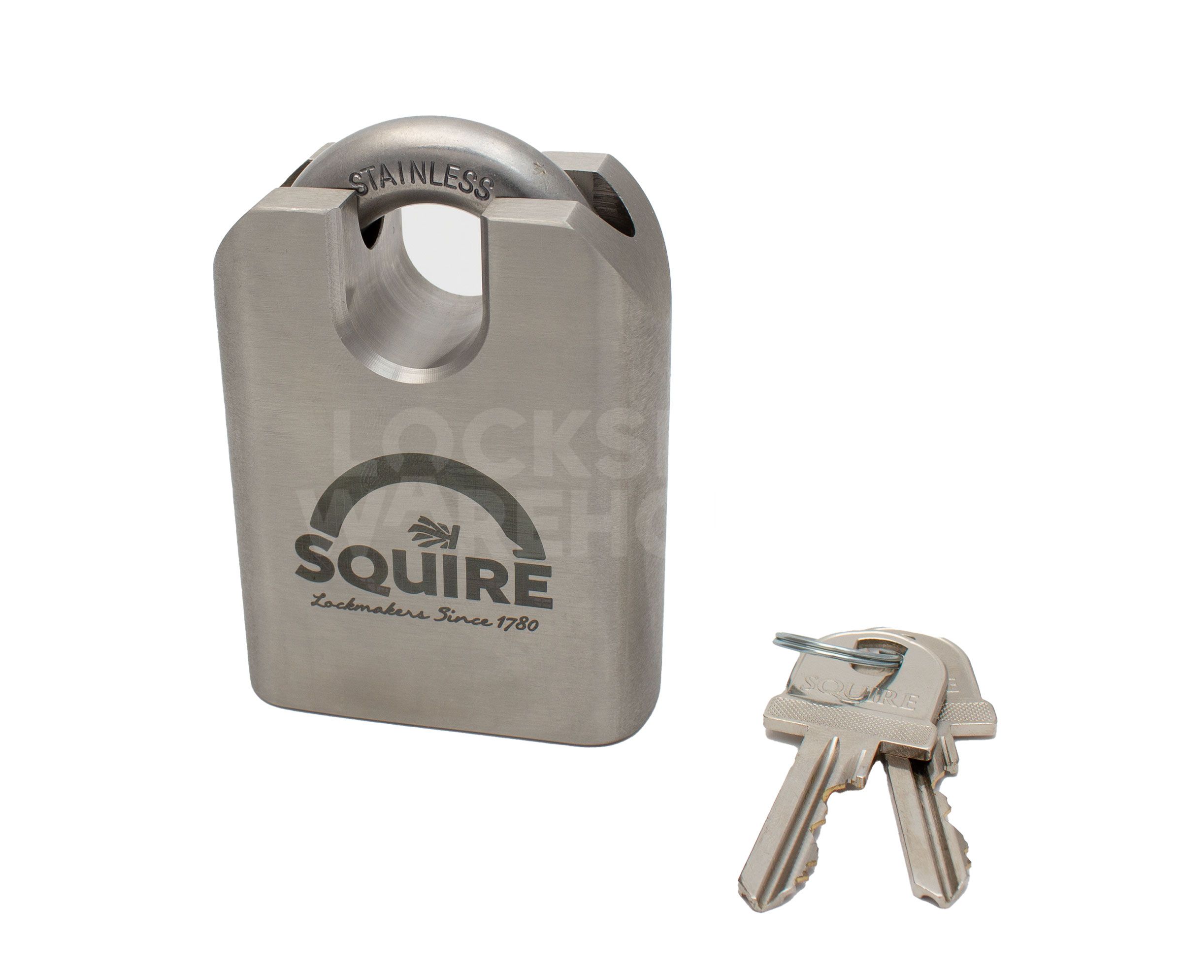 SQUIRE Stronghold® ST65CS - Closed Shackle - Stainless Steel Padlock