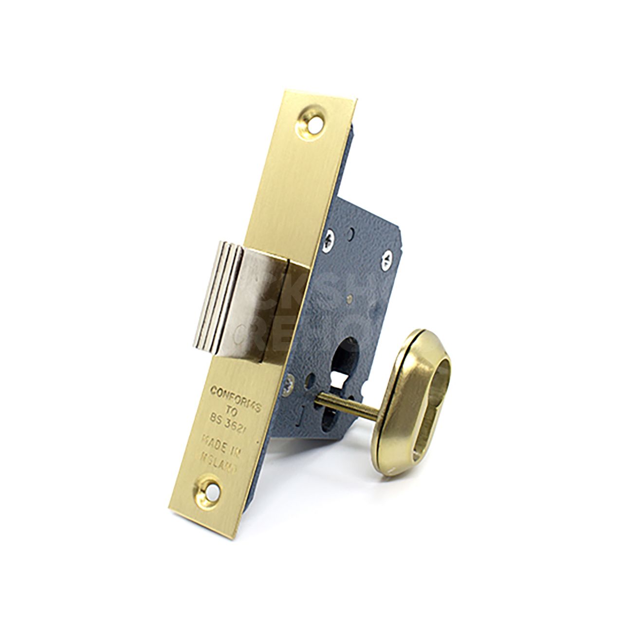IMPERIAL G7134 BS3621 EURO-PROFILE DEADLOCK WITH SECURITY ESCUTCHEONS
