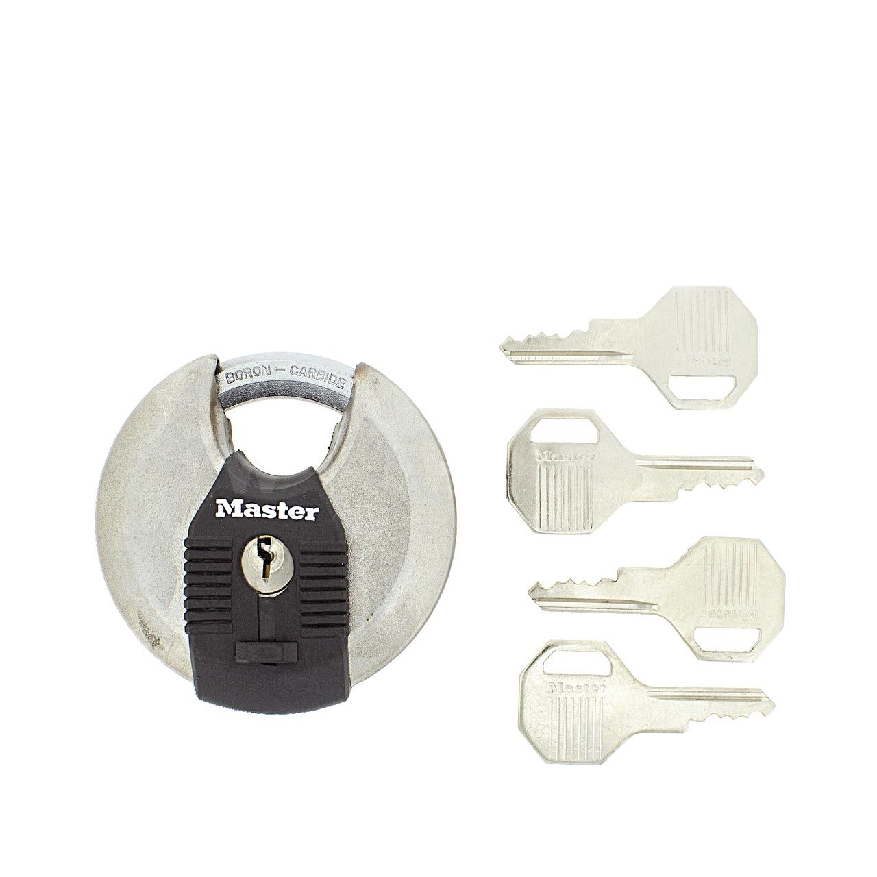 Dimensions Image: Masterlock 40MEURD Stainless Steel Padlock 70mm