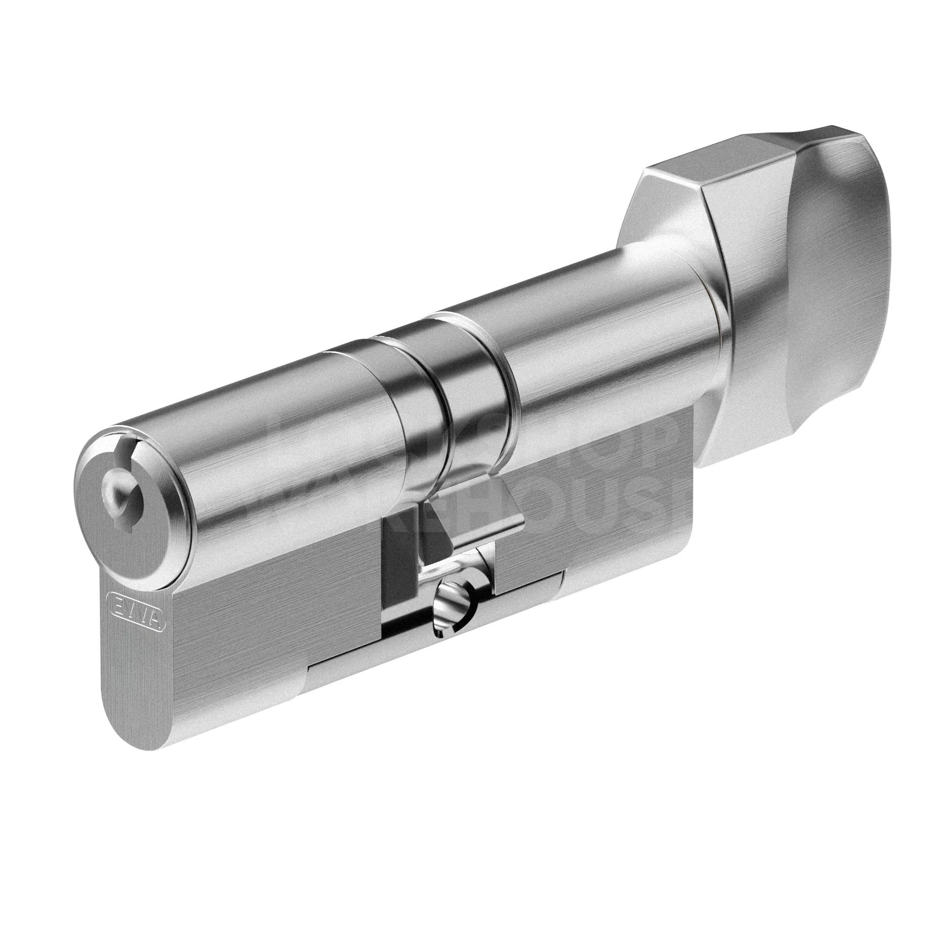 EVVA ICS Euro Thumbturn Cylinder - 1 Star Kitemarked