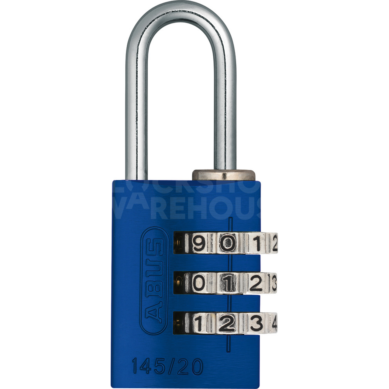 ABUS 145/20 Aluminium Combination Padlock