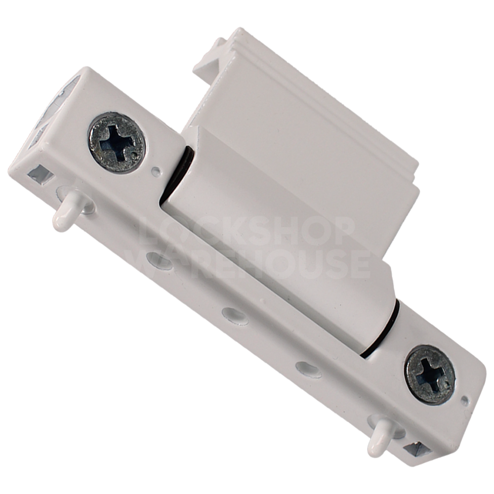 YALE Paddock UPVC Adjustable Neon Single Rebate Hinge - White