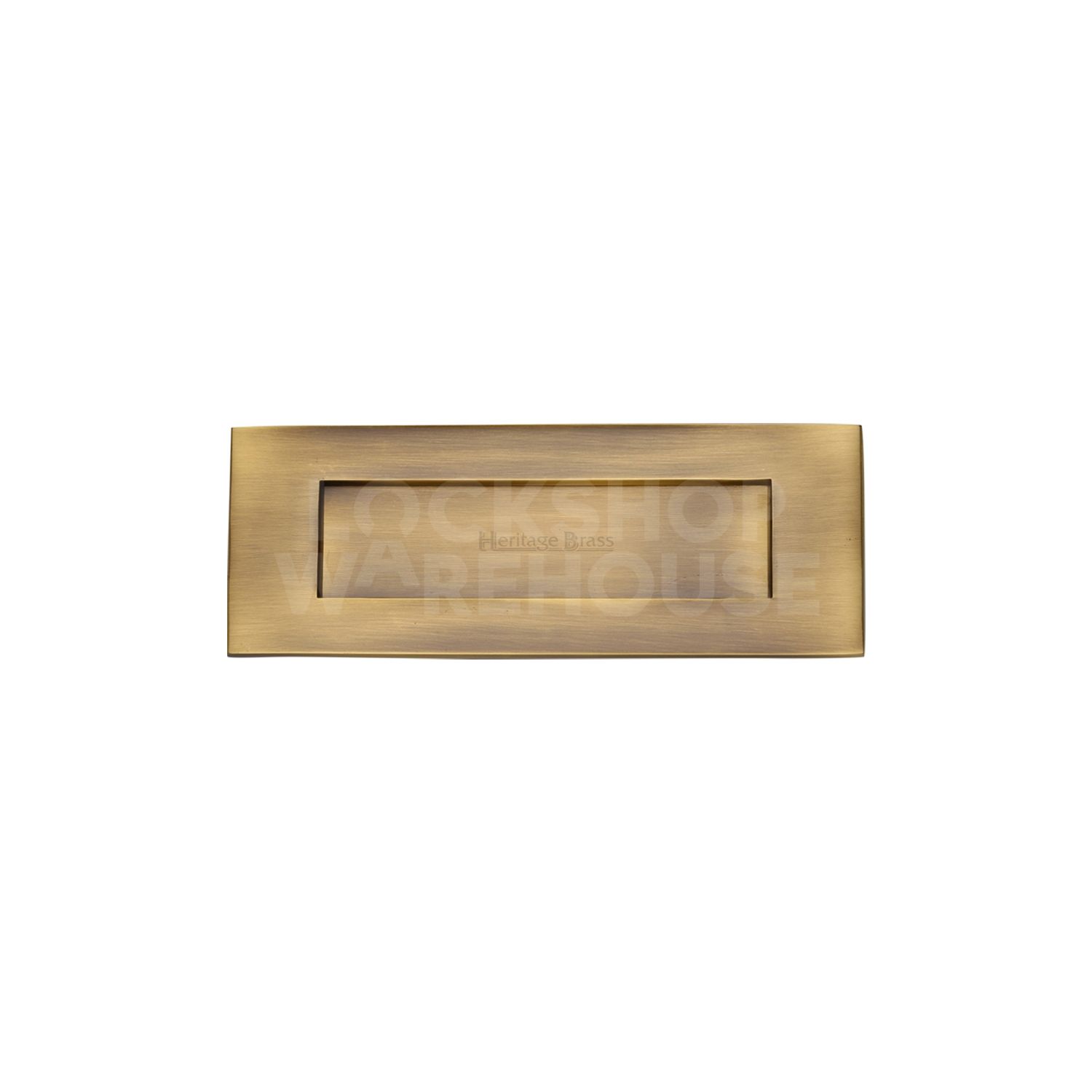 Heritage Brass Traditional Brass Letterplate