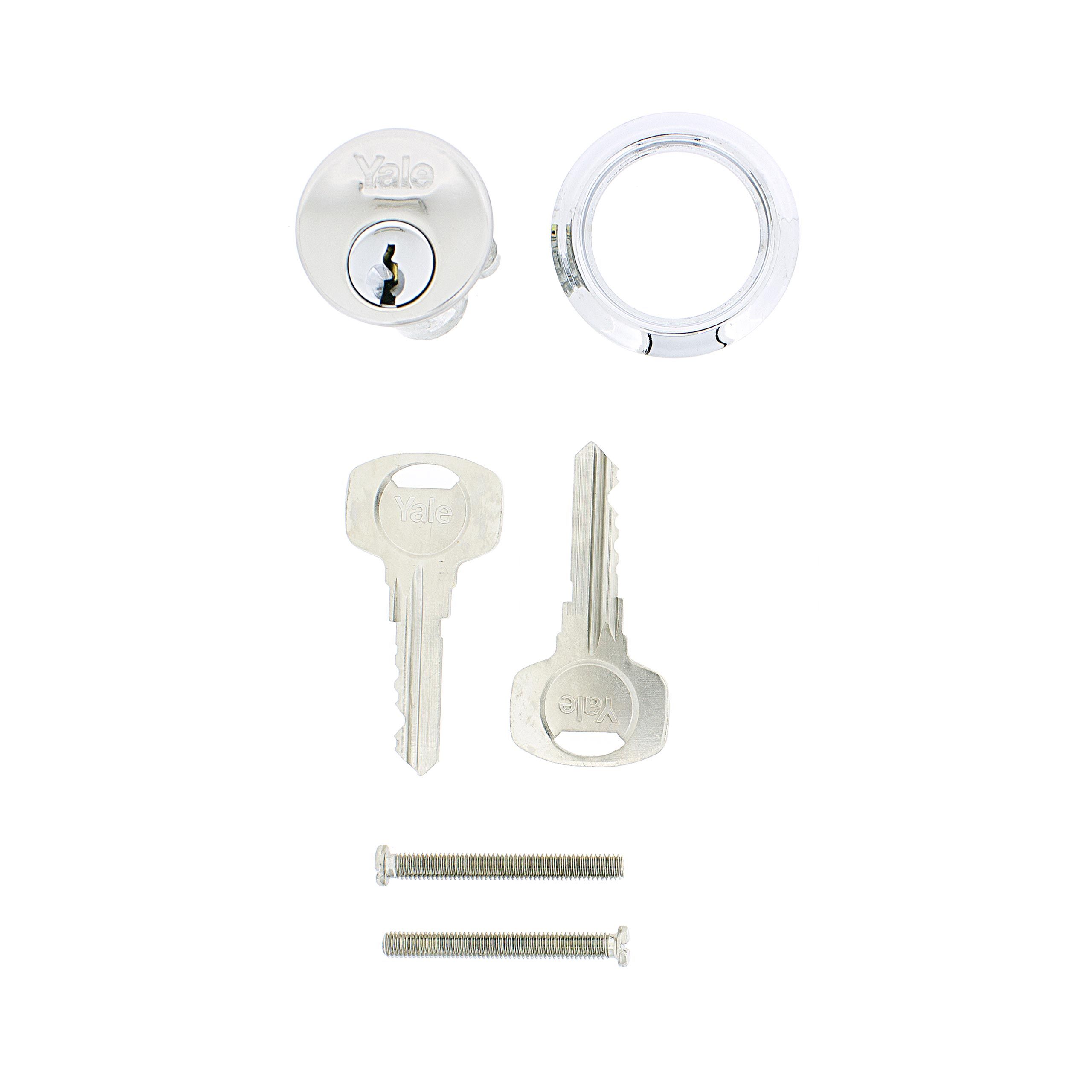 Dimensions Image: Yale 1109 Finish Chrome Plate