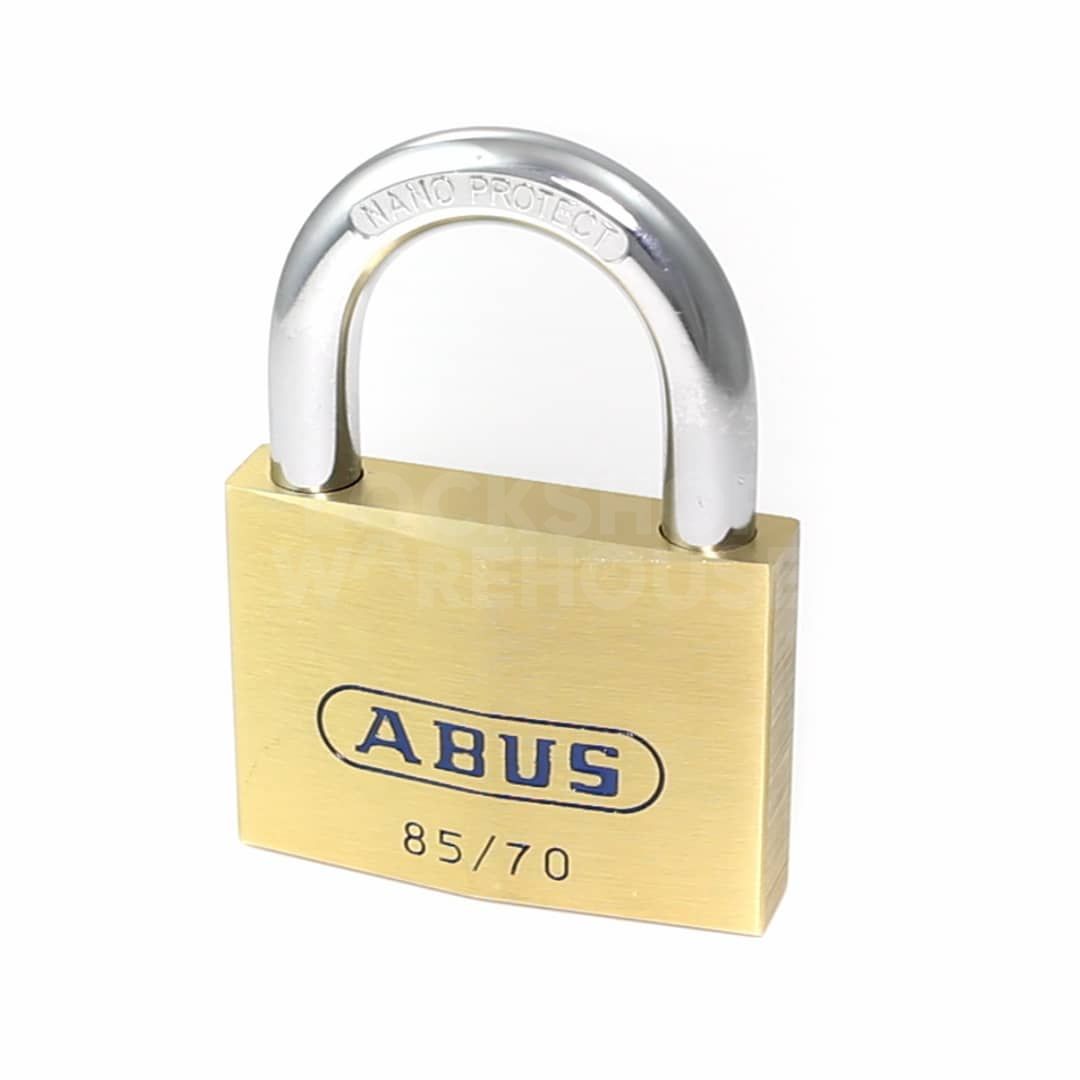 Gallery Video: ABUS 85/70 Brass Padlock