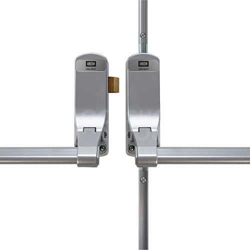 UNION ExiSAFE Panic Bolt Set for Rebated Double Doors