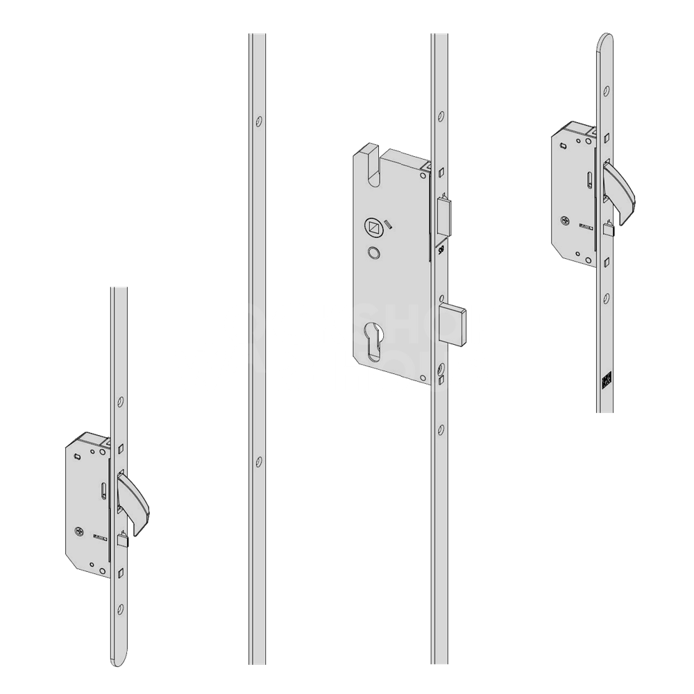 Winkhaus AV2 Heritage Auto Locking 2 Hook Multipoint Lock