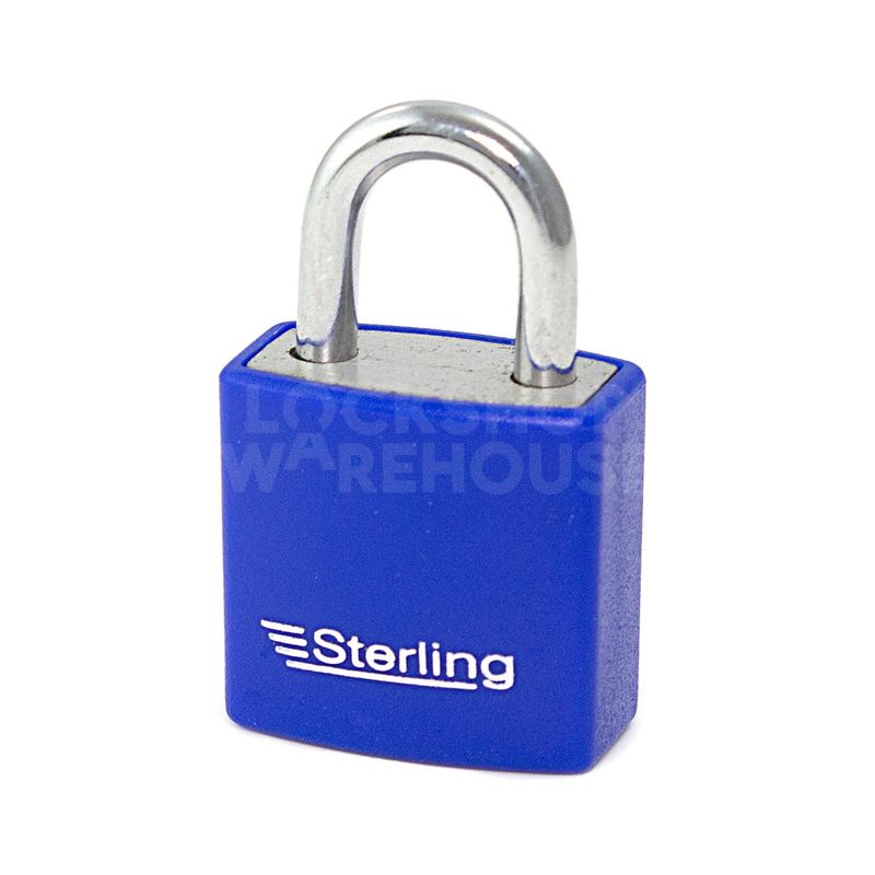 Gallery Image: Sterling Aluminium Padlock 20mm Key Locking