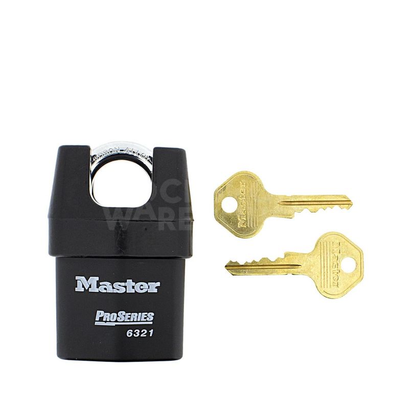 Gallery Image: Master ProSeries 6321 Shrouded Shackle Padlock