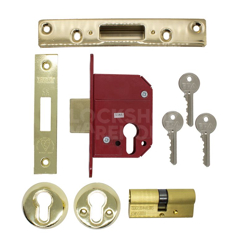 Gallery Image: ERA Euro Double Cylinder Mortice Deadlock- BS3621