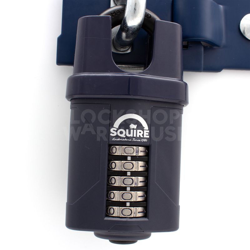 Gallery Image: SQUIRE CP60CS Closed Shackle Recodable 60mm Combination Padlock