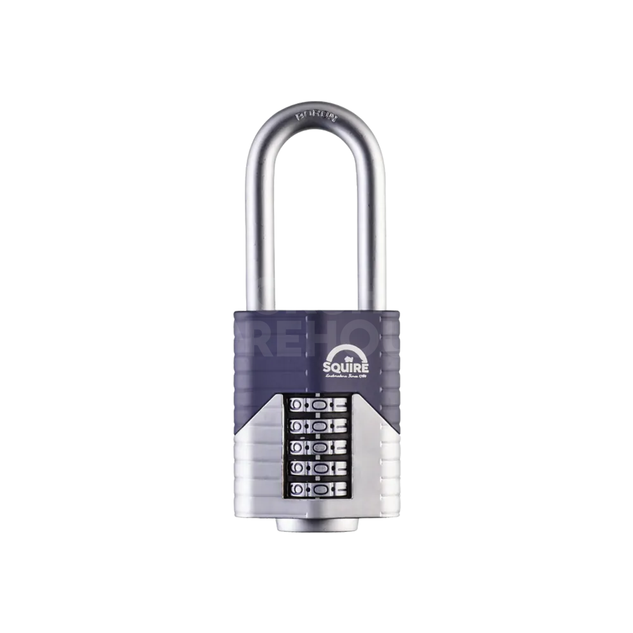 SQUIRE Vulcan 60mm 2.5" Long Shackle Combination Padlock - 5 Wheel