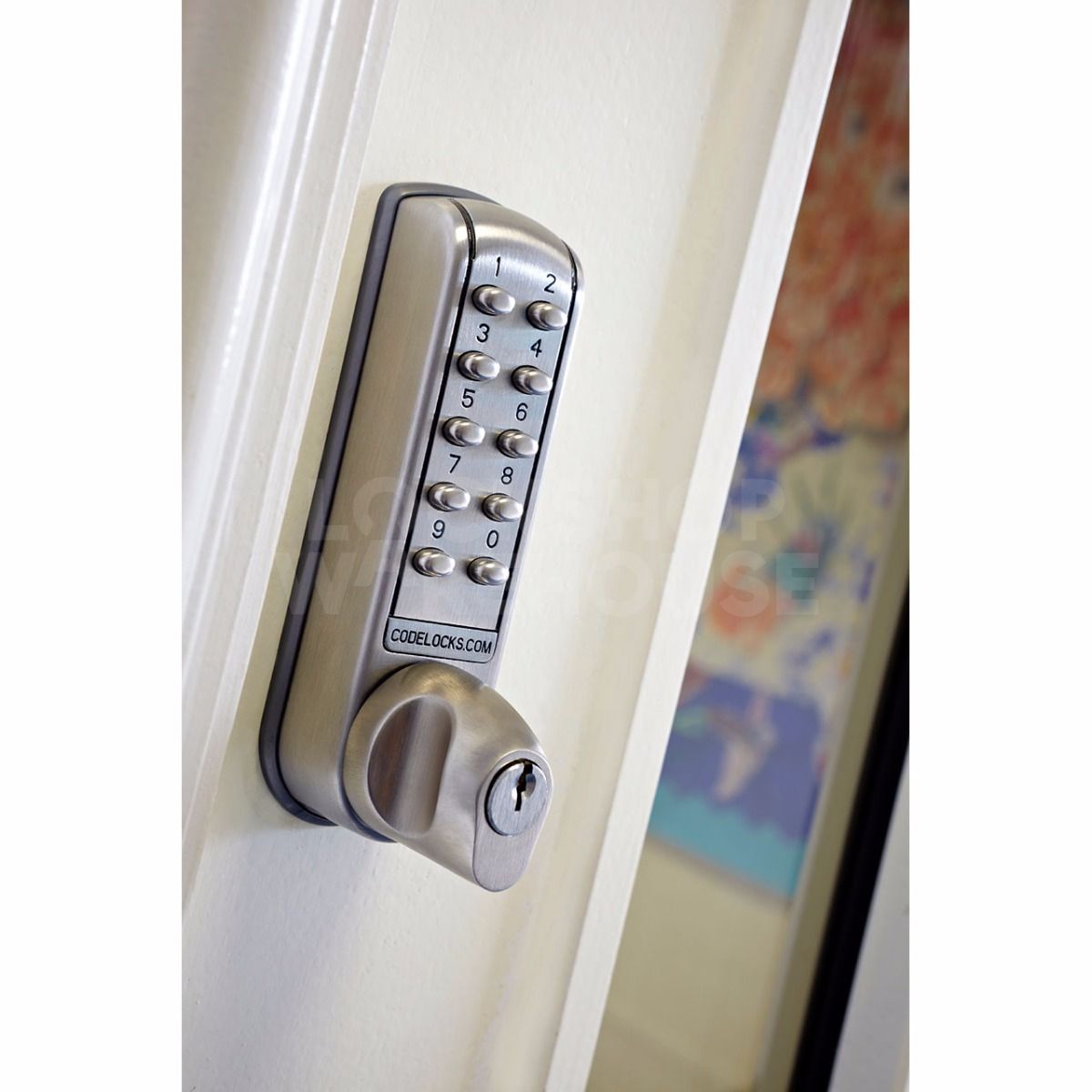 Gallery Image: Codelocks CL2255 Medium Duty Electronic Lock - Brushed Steel