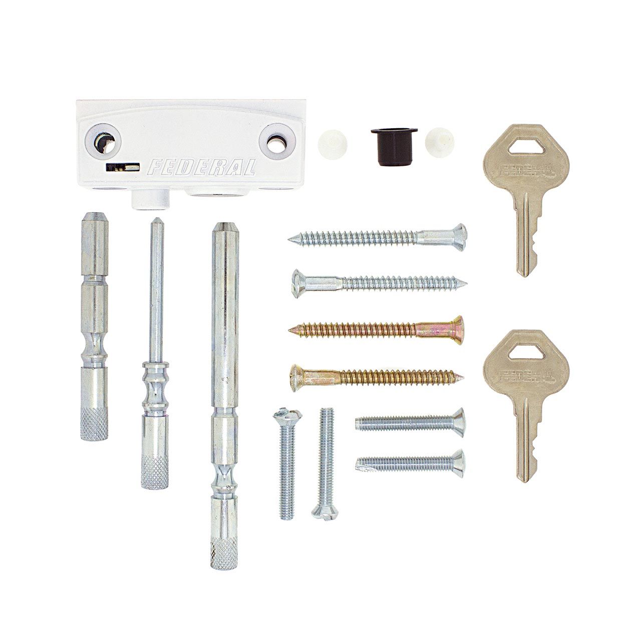 Dimensions Image: Federal Multibolt Window Lock