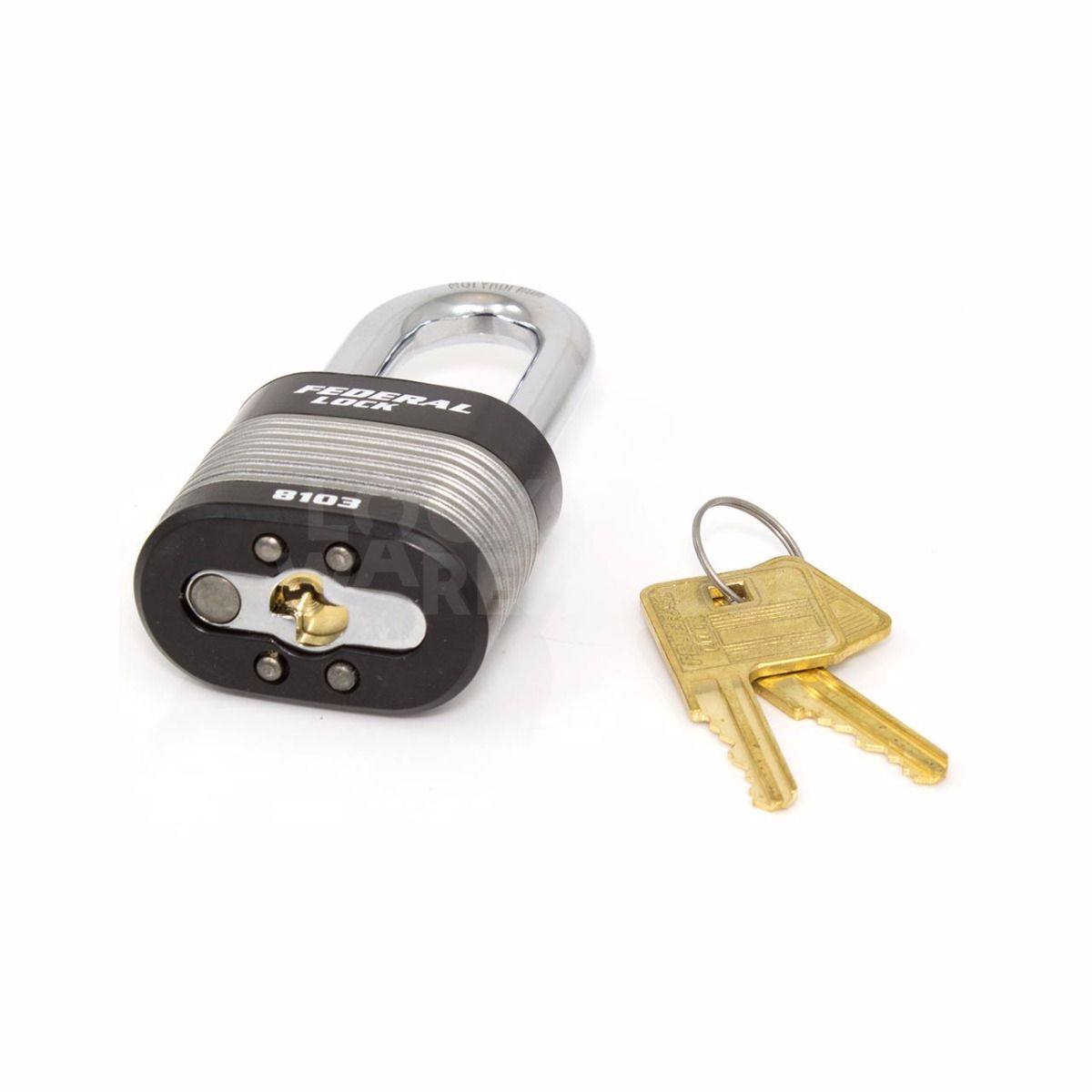 Gallery Image: Federal FD8103-50 Laminated Padlock