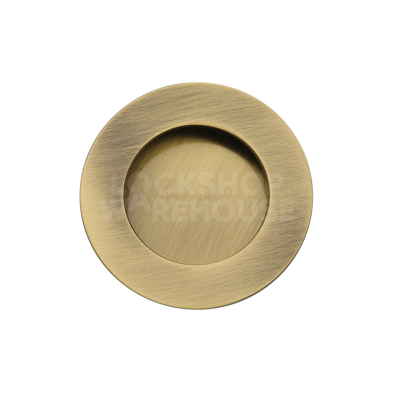 Heritage Brass Timeless Round Flush Pull