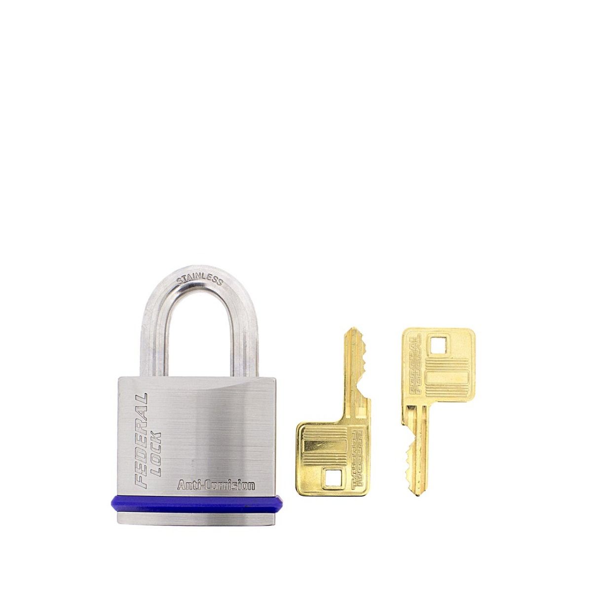 Gallery Image: Federal FD850 Stainless Steel Padlock