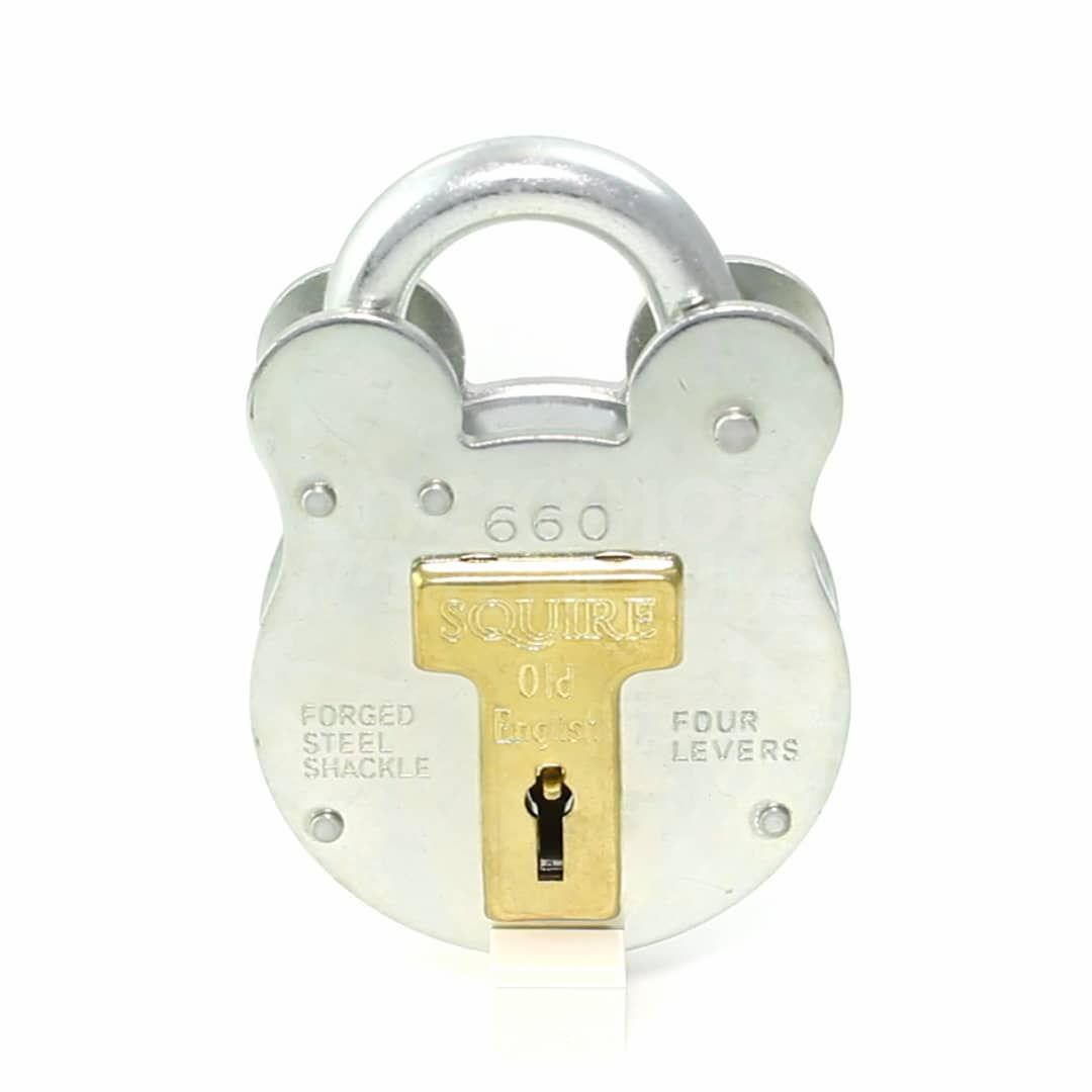 Gallery Video: Squire 660 Old English Galvanised Padlock