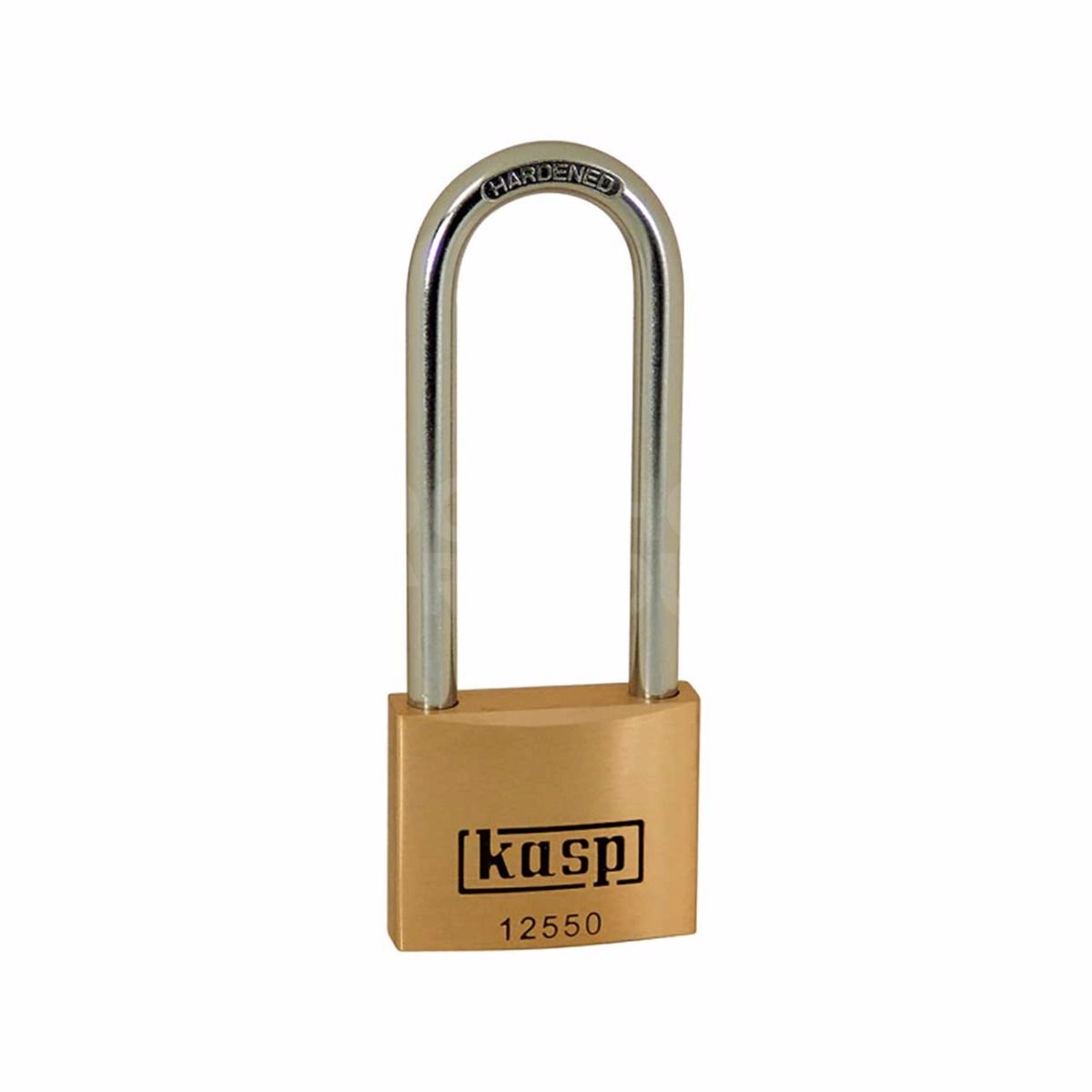 Kasp 125 Series Premium Brass Padlock 50mm x 80mm Long Shackle