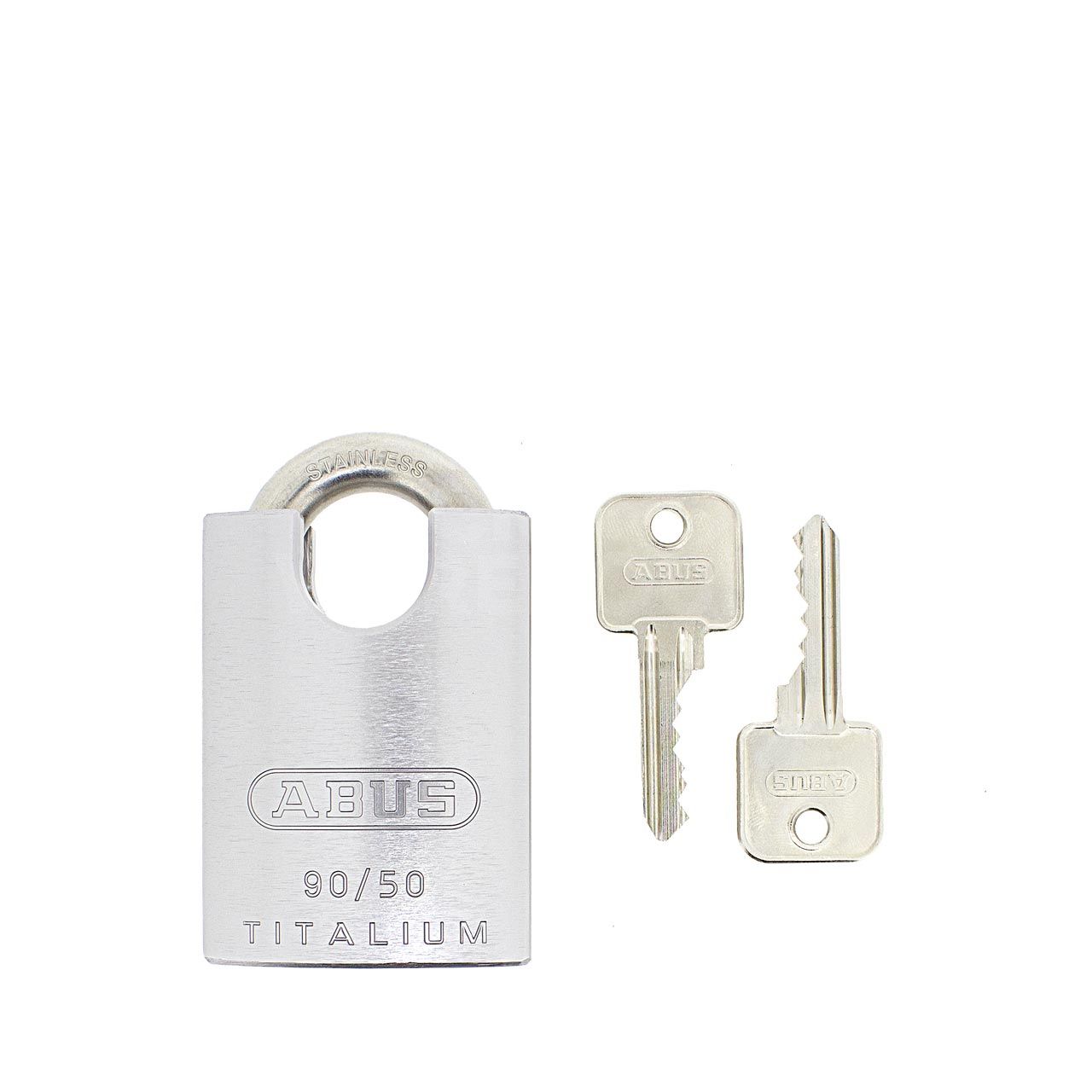 Dimensions Image: ABUS 90RK50 Titalium Marine Padlock