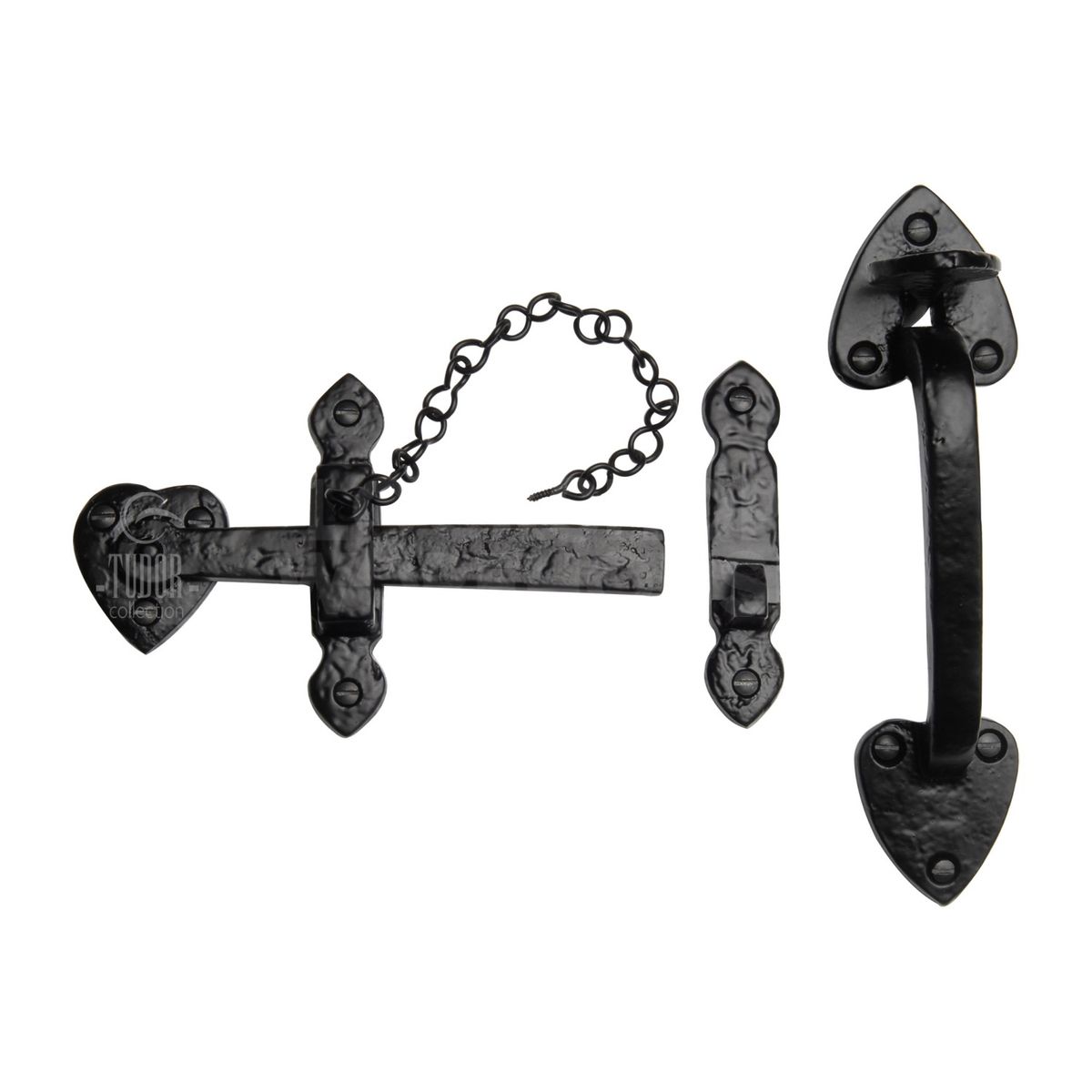 Gallery Image: Tudor Suffolk Black Iron Gate Latch